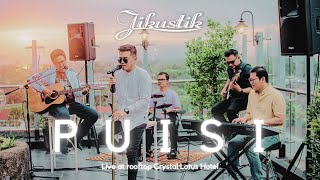 JIKUSTIK  PUISI Live at the Rooftop [upl. by Richie147]