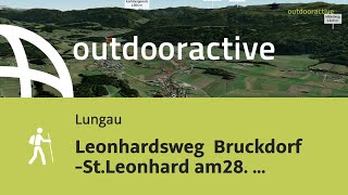 Pilgerweg im Lungau Leonhardsweg Bruckdorf StLeonhard am28 Juni 2024 [upl. by Airdnek411]