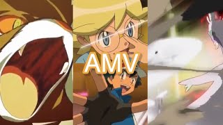 Ash vs Clemont  5th Kalos Gym Battle  Pokémon AMV Catch Fire [upl. by Lemuelah]