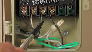 Tork Wiring the E Series Timers for 120 volts [upl. by Nnylrac]