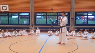 KinderKarate Kampfsportschule Aarau  KobudoSpeziallektion [upl. by Sidra]