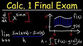 Calculus 1 Final Exam Review [upl. by Abita159]