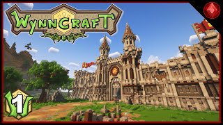 Playing Wynncraft The Minecraft MMO For The First Time  Wynncraft  Ep1 [upl. by Anahs]