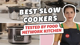 Best Slow Cookers Tested by Food Network Kitchen  Food Network [upl. by Nomolos]