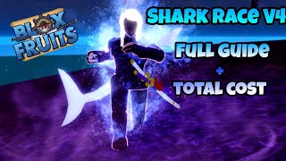 How to get Shark V4 Full Guide Race V4  Blox Fruits Update 19 [upl. by Ahselrac71]