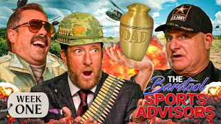 Stu Feiner Brings A Legendary Surprise For Dave Portnoy  Barstool Sports Advisors Week 1 [upl. by Flynn172]