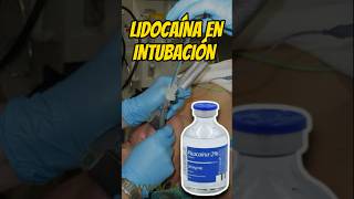 Cuando usar LIDOCAÍNA en IOT❓🤔💉 emergency doctor enfermeria [upl. by Creighton234]