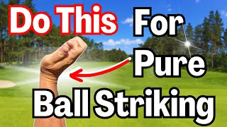 Golf  Keep Right Wrist Bent  Improve Ball Striking [upl. by Imray]