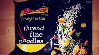 Amoy thread fine noodles blue dragon sweet chilli amp garlic stir fry sauce [upl. by Moersch]