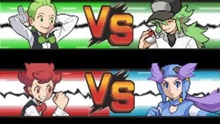 Pokemon Chili amp Cilan VS Winona amp N [upl. by Dihgirb]