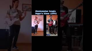 Stratocaster boogie  Pappos Blues cover Guitarra y bajo [upl. by Asyle71]