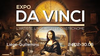 Expo Da Vinci lartiste lingénieur le gastronome [upl. by Chally]