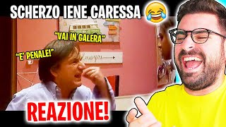 REAZIONE DELLO SCHERZO DELLE IENE A CARESSA 😂😂 [upl. by Mundford]