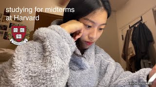 koreng 📚Harvard Midterms Vlog📚 하버드 중간고사 브이로그 [upl. by Dnana834]