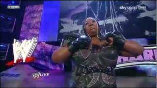 Extreme Rules Kharma WWE Debut [upl. by Elleinwad]