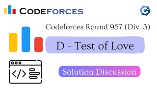 D  Test of Love  Codeforces Round 957 Div 3  বাংলায় সমাধান [upl. by Harad]