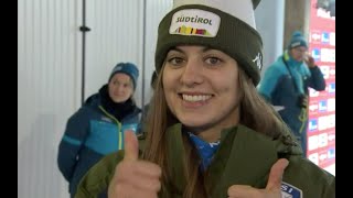 SiscanuOprea crash on Luge Doubles World Cup in Altenberg [upl. by Aicilas]