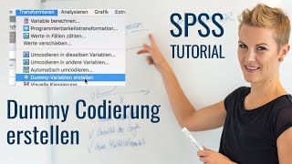 Dummy Kodierung mit SPSS [upl. by Reltuc]