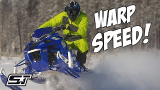 2019 Yamaha Sidewinder SRX Snowmobile Review  Turbo Domination [upl. by Kcirret]