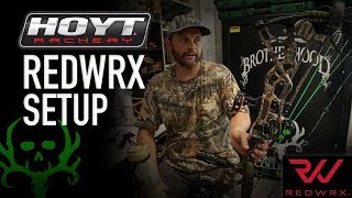 Hoyt REDWRX Michael Waddells Bow Hunting Setup [upl. by Blondy]