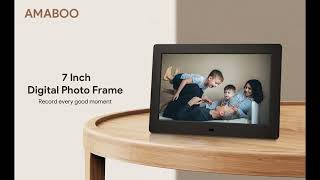 Pandigital PAN1002W02T 104quot Digital Photo Frame w PanTouch [upl. by Yemane]