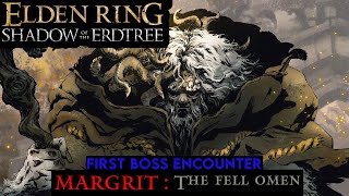 Margit the Fell Omen DESTROYED  Elden Ring MiniBoss Battle [upl. by Urial744]