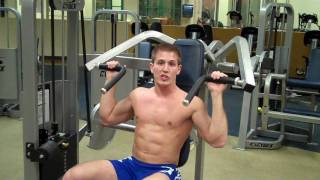 How To Overhead Press Cybex [upl. by Jung907]