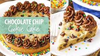 Chocolate Chip Cookie Cake [upl. by Eversole124]