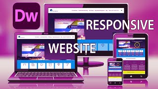 How to Create a Responsive Website in Adobe Dreamweaver [upl. by Aimal]