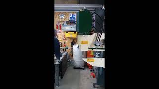 Norlok clinching machine demo [upl. by Siurad572]