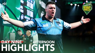 SEEDS STRUGGLE  Day Nine Afternoon Highlights  202324 Paddy Power World Darts Championship [upl. by Klepac]