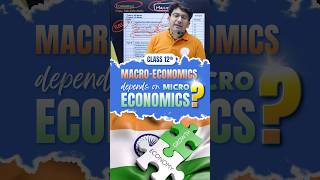 Macroeconomics Depends on Microeconomics🤔 shorts class12 macrovsmicro class12economics jatinsir [upl. by Nerral601]