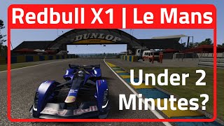 Le Mans in Under 2 Minutes Redbull X1 Onboard [upl. by Etnoed]