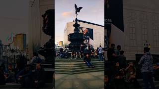 Shaftesbury Memorial Fountain Piccadilly Circus London UK [upl. by Aryad]