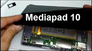 Huawei Media pad 10 sostituzuine vetro lcd display screen replacement [upl. by Lichtenfeld371]