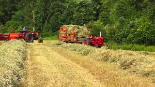 Baling Hay in PA [upl. by Nealon]