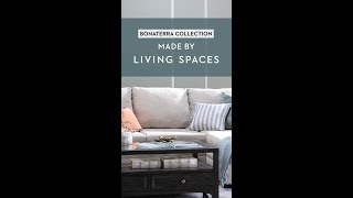 Your New Favorite Sectional  Bonaterra Collection  Living Spaces [upl. by Akemej]