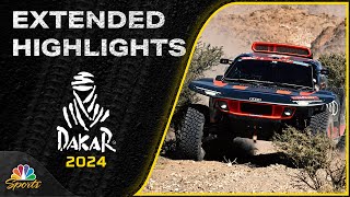 Stage 7  2024 Dakar Rally  EXTENDED HIGHLIGHTS  11424  Motorsports on NBC [upl. by Esinehs]