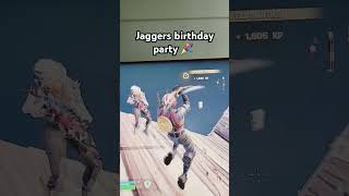 Jaggers birthday party NOT MY SOUND funny fortnite comedy fortniteclips funny [upl. by Aruam]