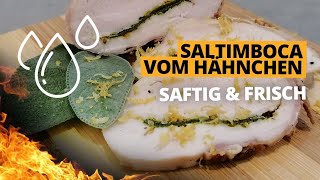 🐔🥬Chicken Saltimbocca alla romana  die sachsengriller [upl. by Elladine]