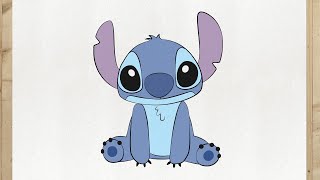 Come disegnare Stitch di Disney [upl. by Greenstein569]