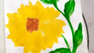 ✨️How To Draw A Beautiful Flower PaintingAmazing Colourful Painting ✨️ [upl. by Nnylanna]