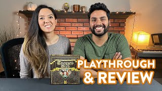 Filler Wednesday Troyes Dice  Playthrough amp Review [upl. by Annoyed803]