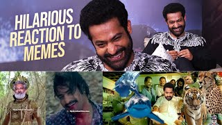 Devara Memes Jr NTR Hilarious Reaction 😂👌  devarapart1  Suma  Koratala Siva [upl. by Idarb330]