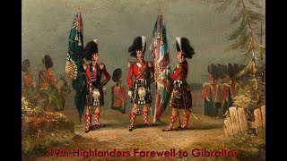 79th Highlanders Farewell to Gibraltar [upl. by Haleemak7]