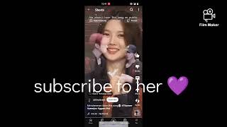 subscribe to her 💜💜✨💜 [upl. by Klepac907]