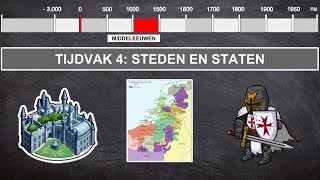 Steden en Staten  geschiedenis video tijdvak 4 [upl. by Lemahs914]