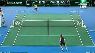 Nalbandian vs Del Potro ParisBercy 2008 [upl. by Dee834]