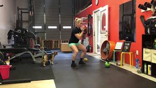 Kettlebell Paused Goblet Squat [upl. by Furie]