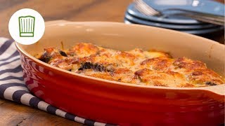 Parmigiana di Melanzane  ital Auberginenauflauf  Chefkoch [upl. by Aicyla]